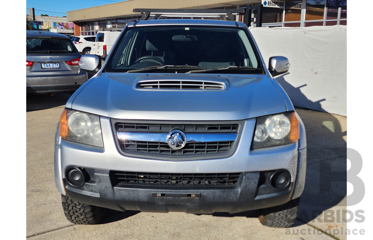 03/2010 Holden Colorado LX (4x4) RC MY10 Crew Cab P/Up Silver 3.0L