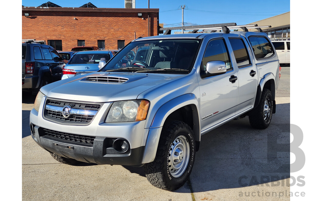 03/2010 Holden Colorado LX (4x4) RC MY10 Crew Cab P/Up Silver 3.0L