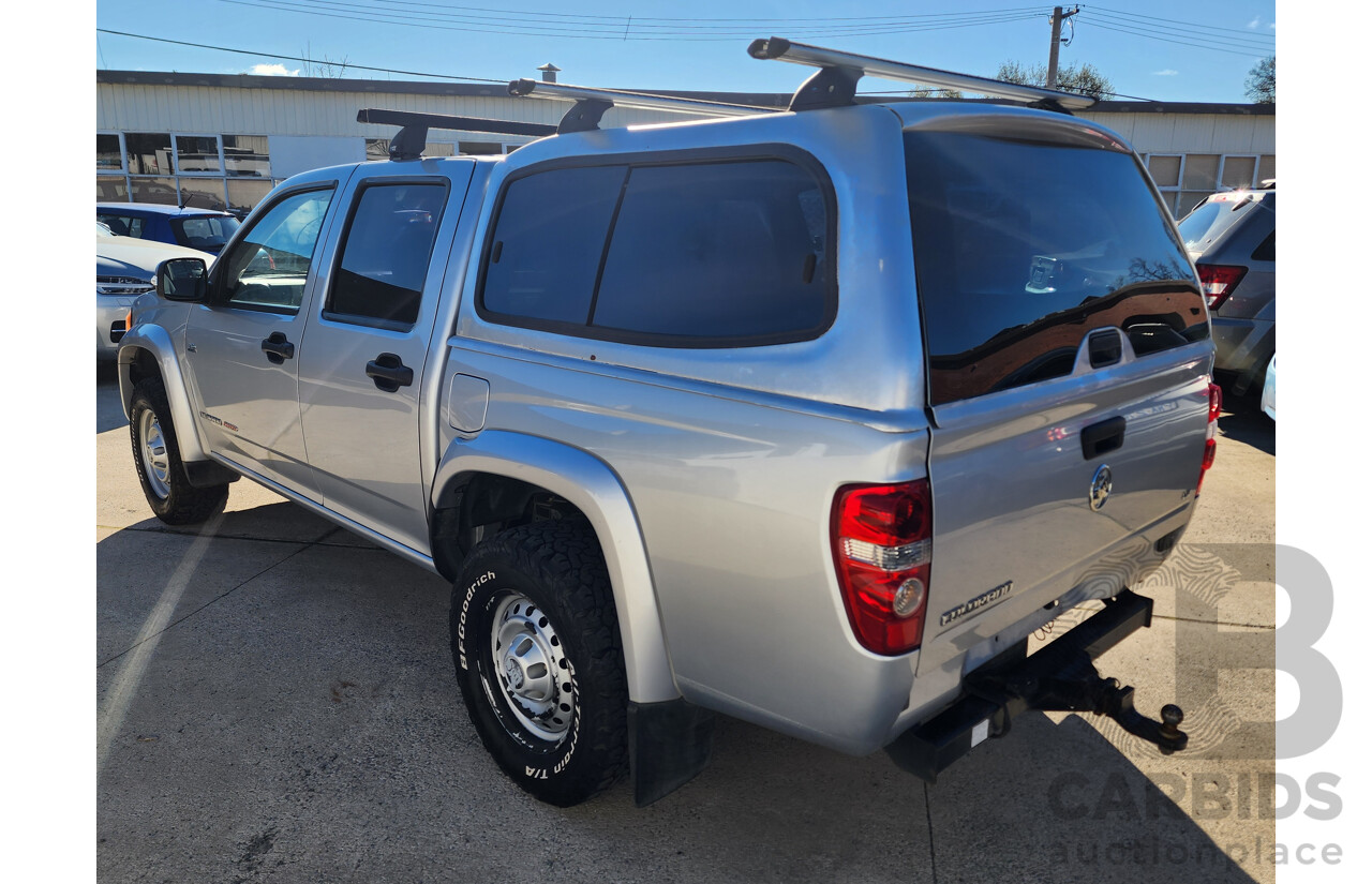 03/2010 Holden Colorado LX (4x4) RC MY10 Crew Cab P/Up Silver 3.0L