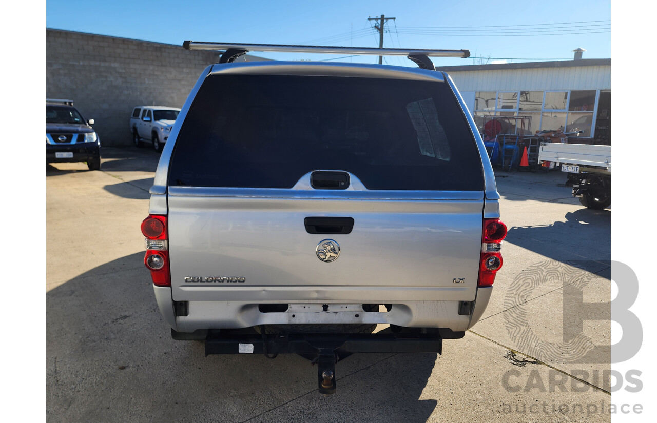 03/2010 Holden Colorado LX (4x4) RC MY10 Crew Cab P/Up Silver 3.0L