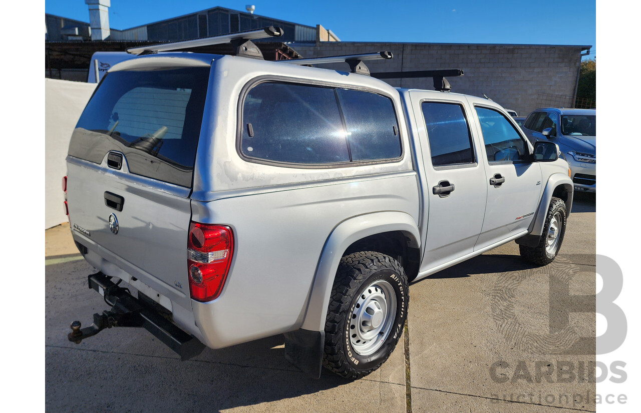 03/2010 Holden Colorado LX (4x4) RC MY10 Crew Cab P/Up Silver 3.0L