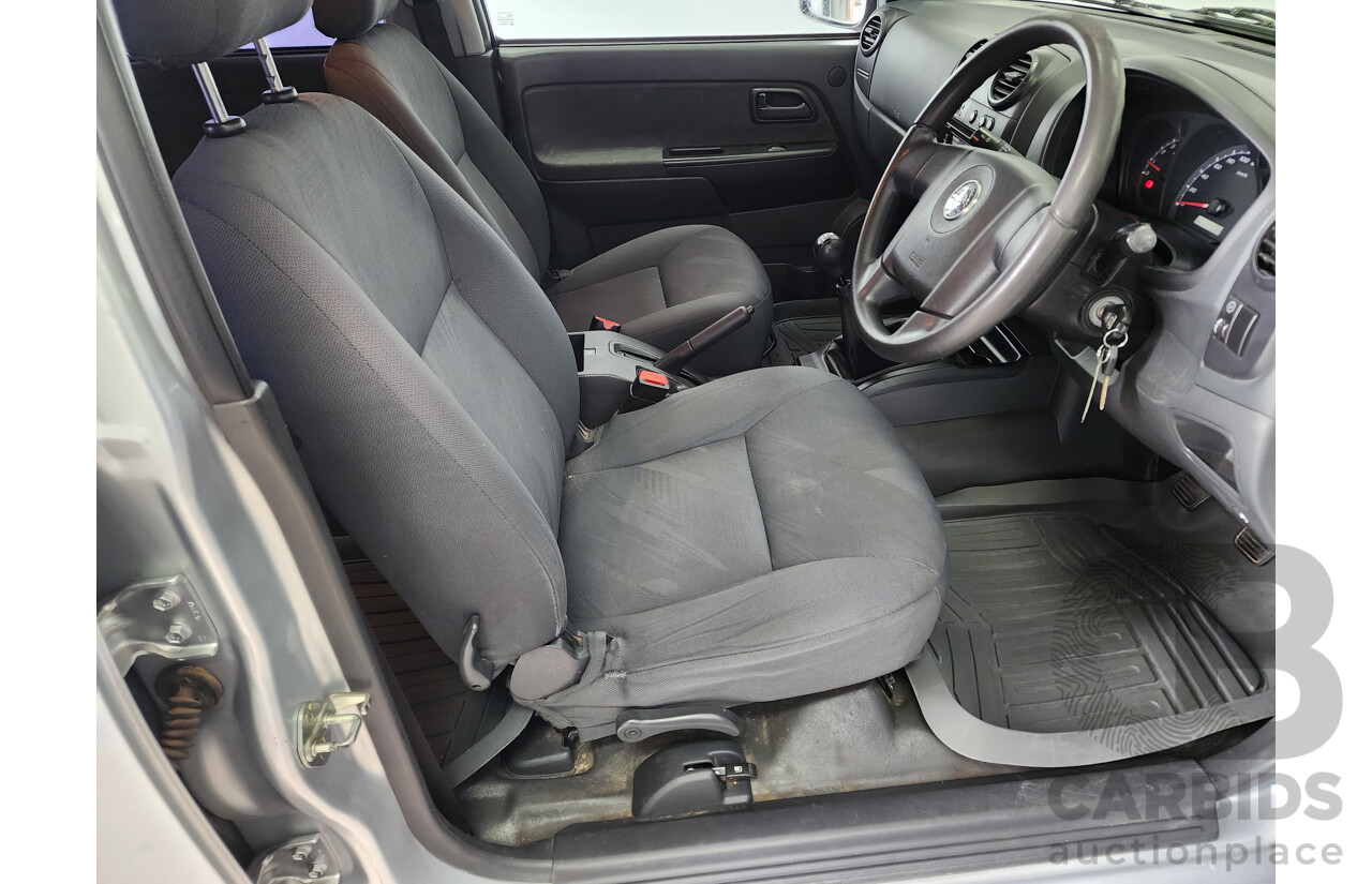 03/2010 Holden Colorado LX (4x4) RC MY10 Crew Cab P/Up Silver 3.0L