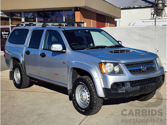 03/2010 Holden Colorado LX (4x4) RC MY10 Crew Cab P/Up Silver 3.0L