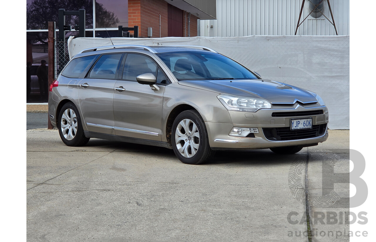 07/2011 Citroen C5 2.0 HDI Comfort Tourer  X7 MY10 4D Wagon Bronze Turbo Diesel 2.0L