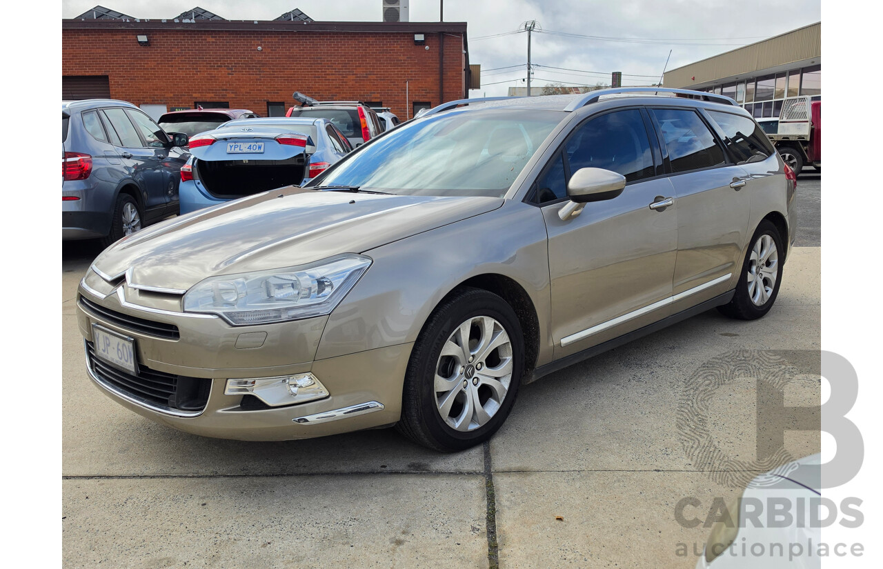 07/2011 Citroen C5 2.0 HDI Comfort Tourer  X7 MY10 4D Wagon Bronze Turbo Diesel 2.0L