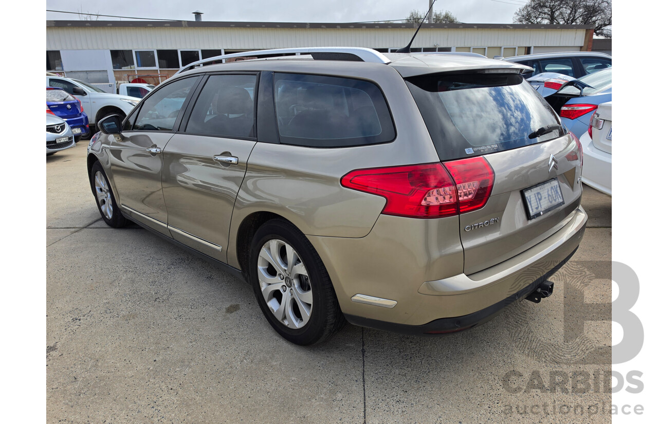 07/2011 Citroen C5 2.0 HDI Comfort Tourer  X7 MY10 4D Wagon Bronze Turbo Diesel 2.0L