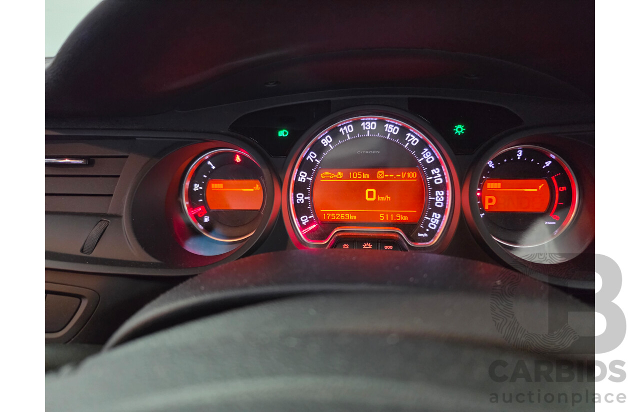 07/2011 Citroen C5 2.0 HDI Comfort Tourer  X7 MY10 4D Wagon Bronze Turbo Diesel 2.0L