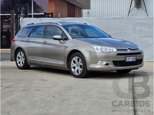 07/2011 Citroen C5 2.0 HDI Comfort Tourer X7 MY10 4D Wagon Bronze Turbo Diesel 2.0L
