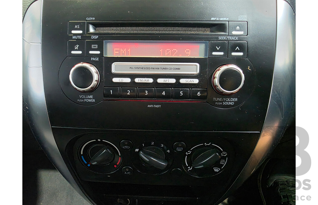 02/2009 Suzuki SX4 GY 4D Sedan Deep Sea Blue Metallic 2.0L