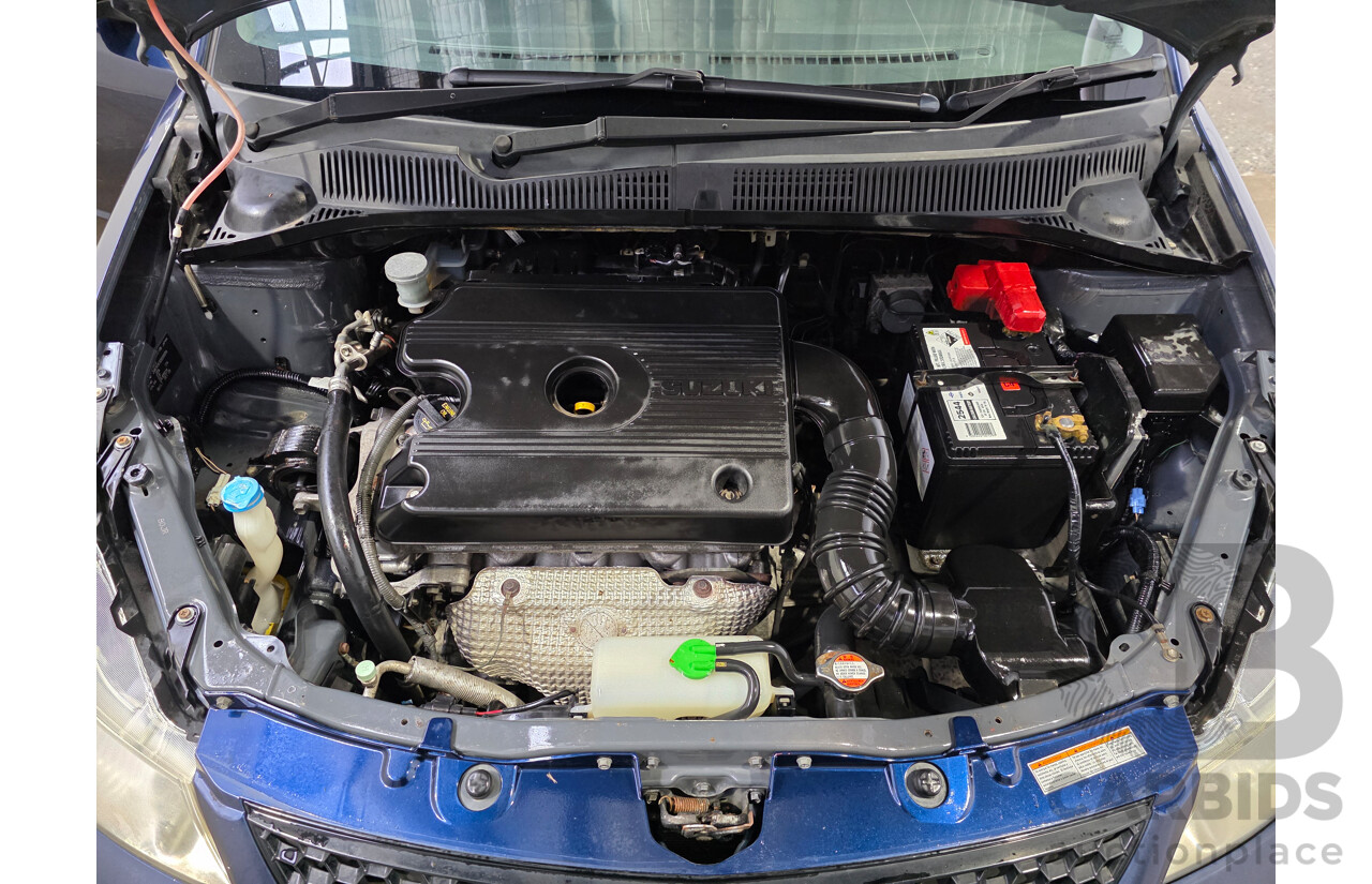 02/2009 Suzuki SX4 GY 4D Sedan Deep Sea Blue Metallic 2.0L