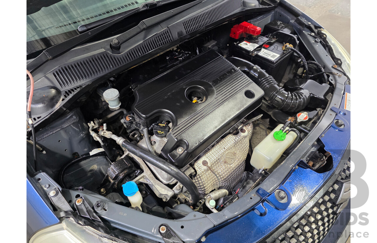 02/2009 Suzuki SX4 GY 4D Sedan Deep Sea Blue Metallic 2.0L