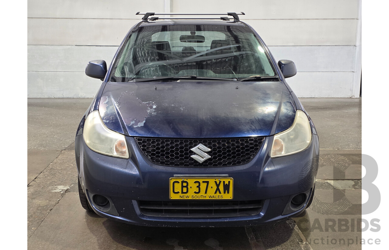 02/2009 Suzuki SX4 GY 4D Sedan Deep Sea Blue Metallic 2.0L
