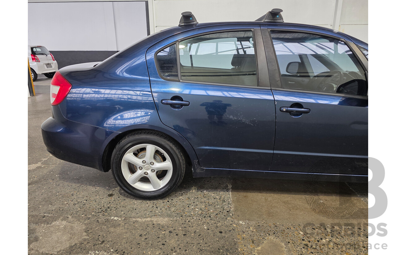02/2009 Suzuki SX4 GY 4D Sedan Deep Sea Blue Metallic 2.0L