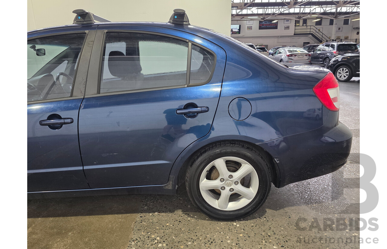 02/2009 Suzuki SX4 GY 4D Sedan Deep Sea Blue Metallic 2.0L