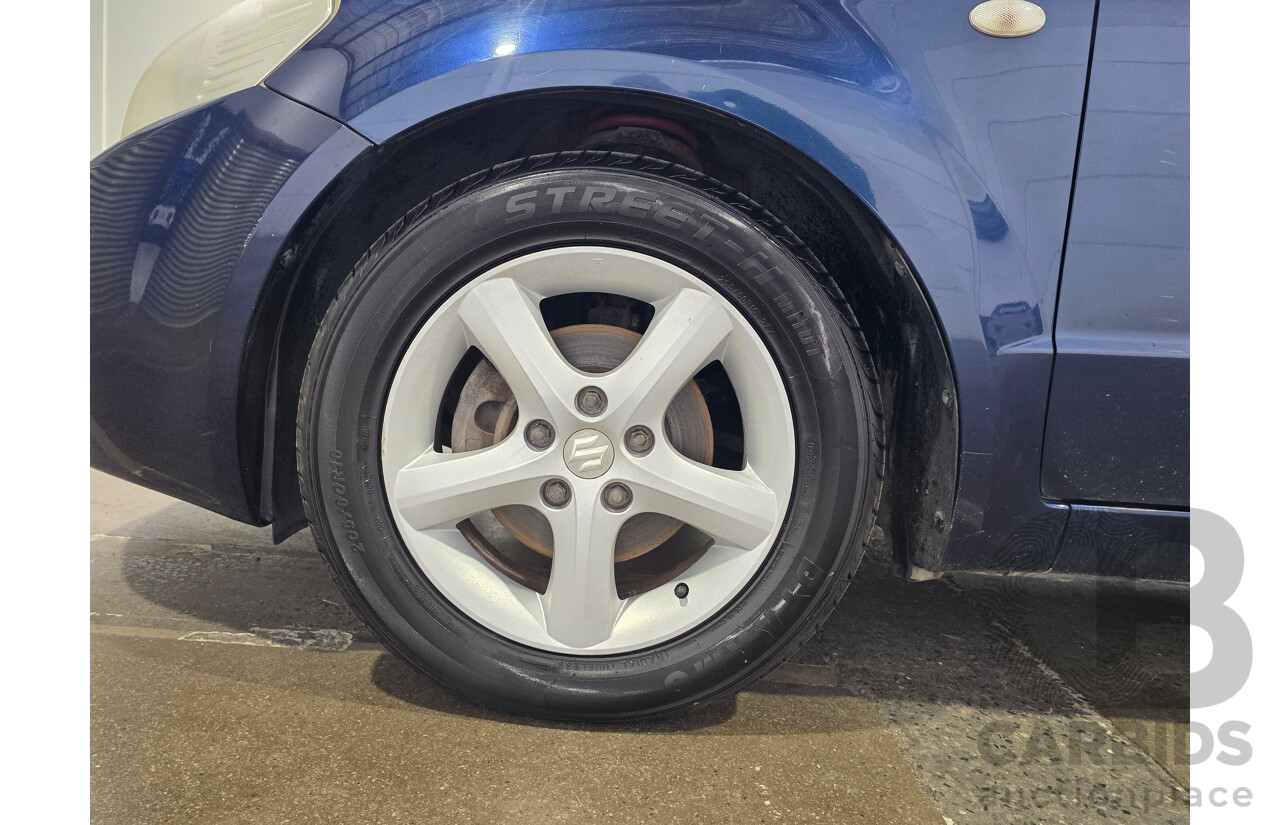 02/2009 Suzuki SX4 GY 4D Sedan Deep Sea Blue Metallic 2.0L