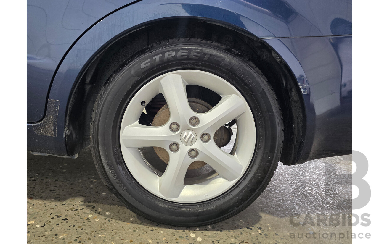 02/2009 Suzuki SX4 GY 4D Sedan Deep Sea Blue Metallic 2.0L