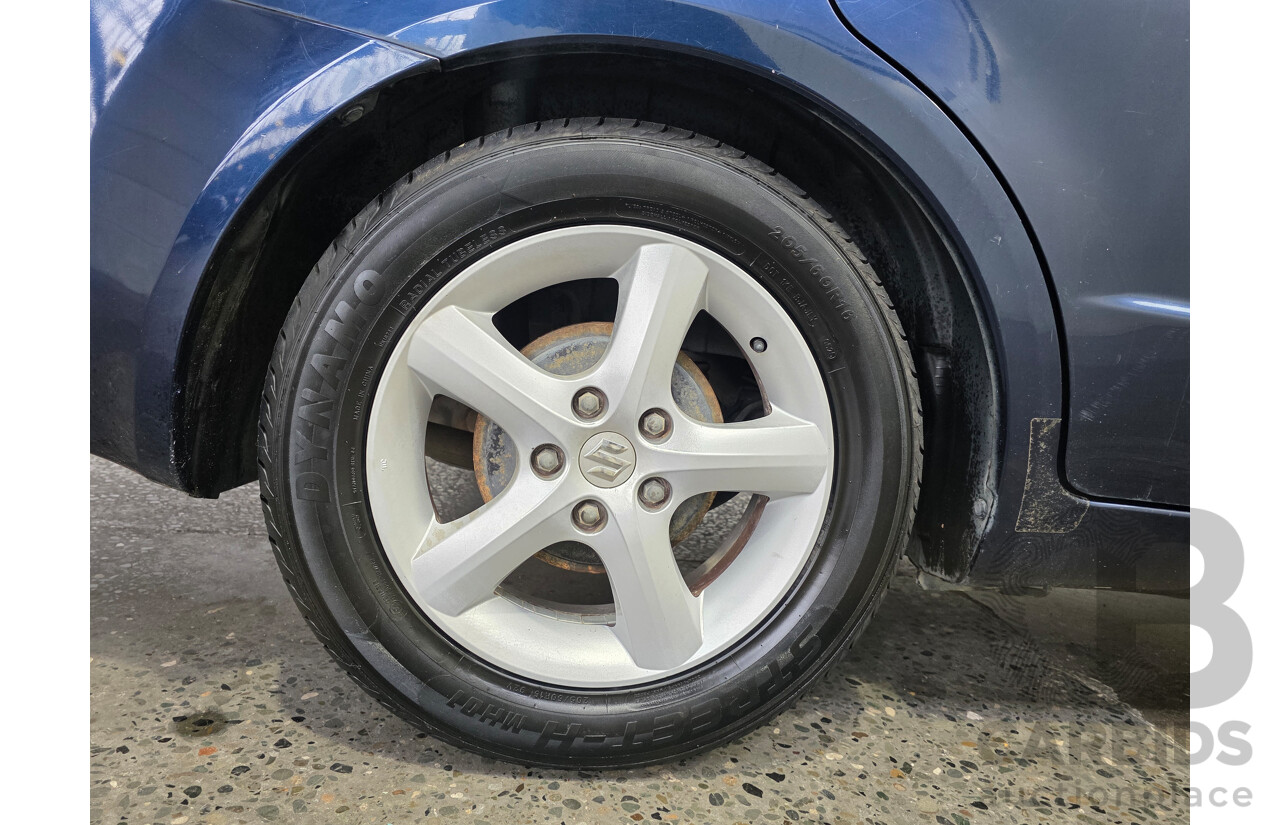 02/2009 Suzuki SX4 GY 4D Sedan Deep Sea Blue Metallic 2.0L