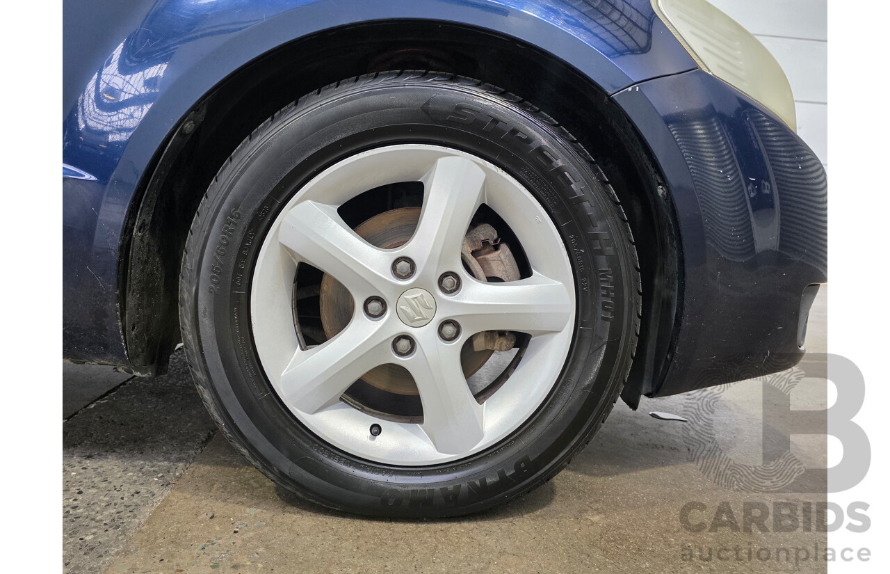 02/2009 Suzuki SX4 GY 4D Sedan Deep Sea Blue Metallic 2.0L