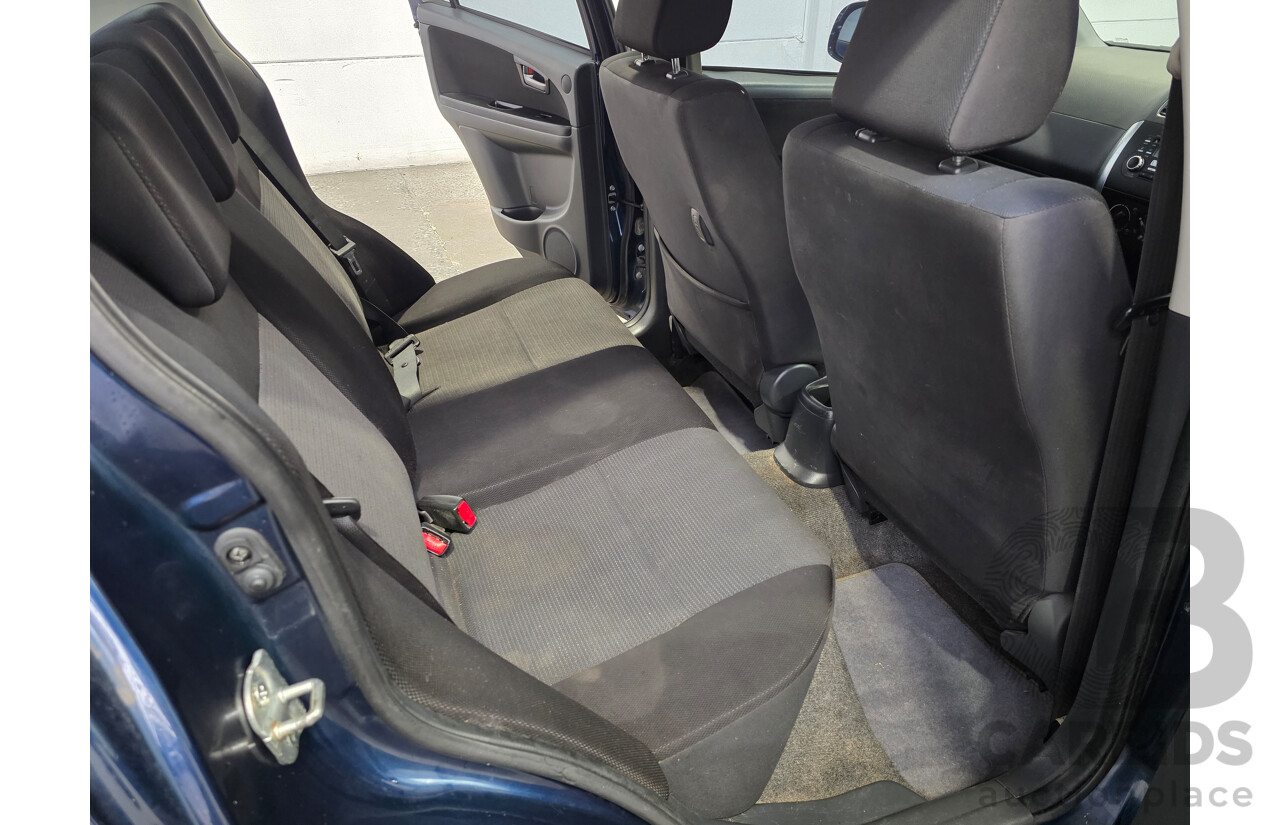 02/2009 Suzuki SX4 GY 4D Sedan Deep Sea Blue Metallic 2.0L