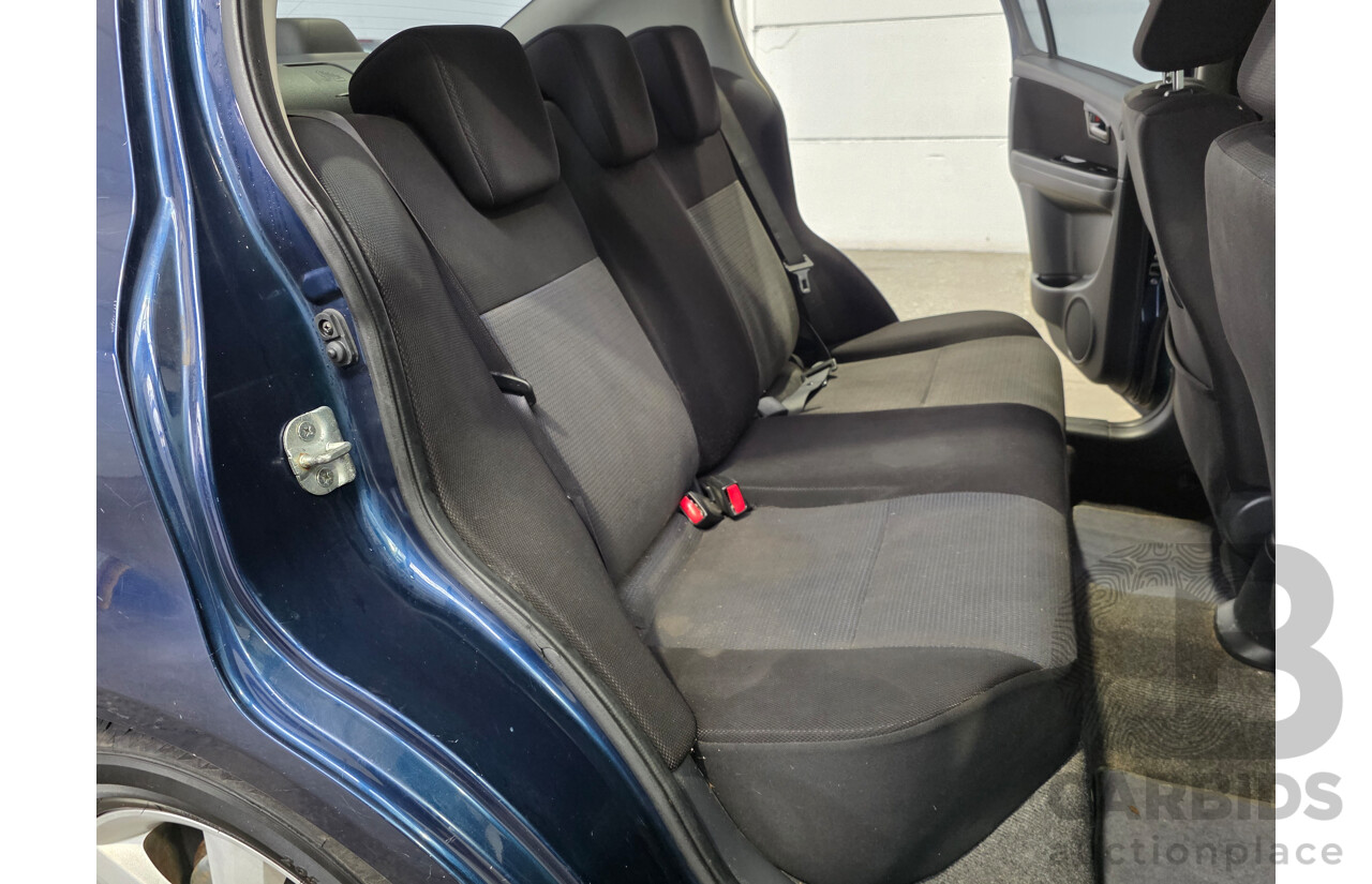 02/2009 Suzuki SX4 GY 4D Sedan Deep Sea Blue Metallic 2.0L