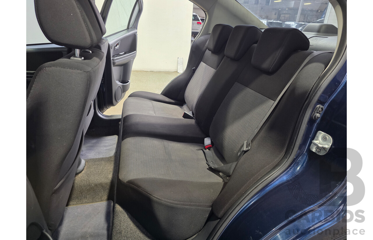 02/2009 Suzuki SX4 GY 4D Sedan Deep Sea Blue Metallic 2.0L