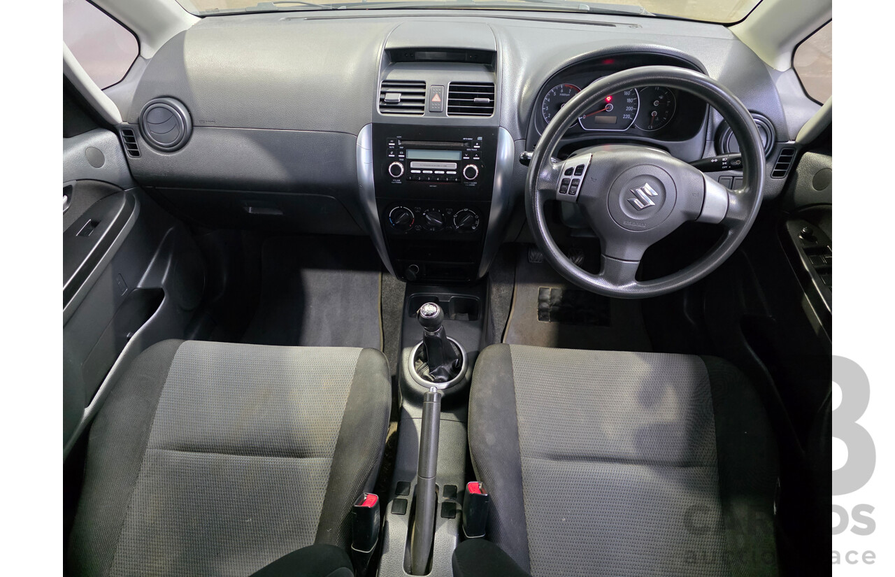 02/2009 Suzuki SX4 GY 4D Sedan Deep Sea Blue Metallic 2.0L