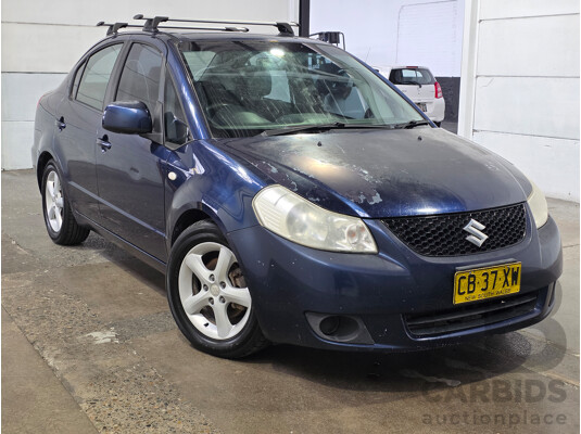 02/2009 Suzuki SX4 GY 4D Sedan Deep Sea Blue Metallic 2.0L