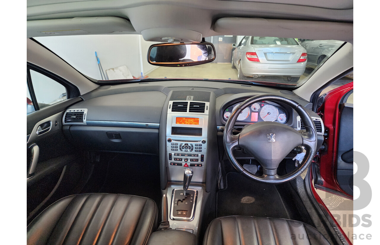 07/2007 Peugeot 407 ST HDi Touring Executive MY06 UPGRADE 4d Wagon Maroon 2.0L