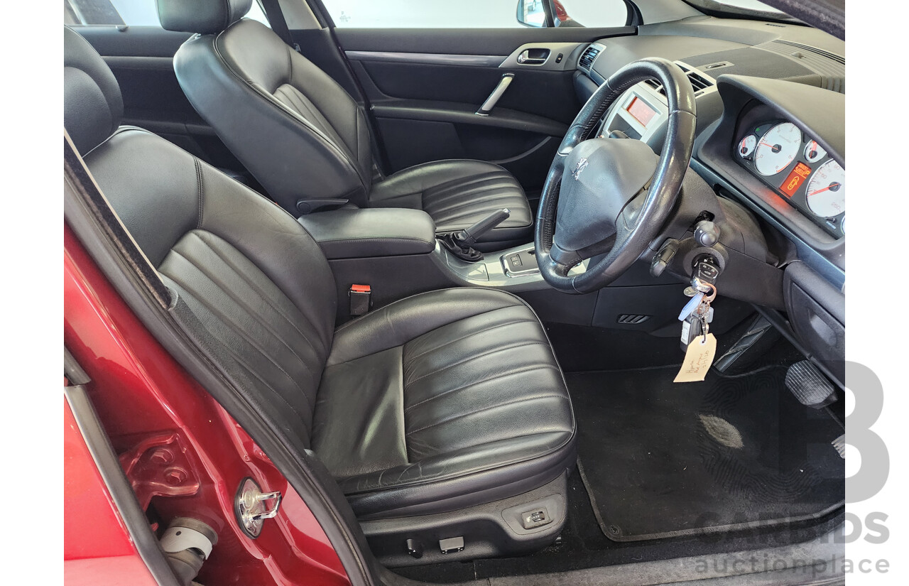 07/2007 Peugeot 407 ST HDi Touring Executive MY06 UPGRADE 4d Wagon Maroon 2.0L