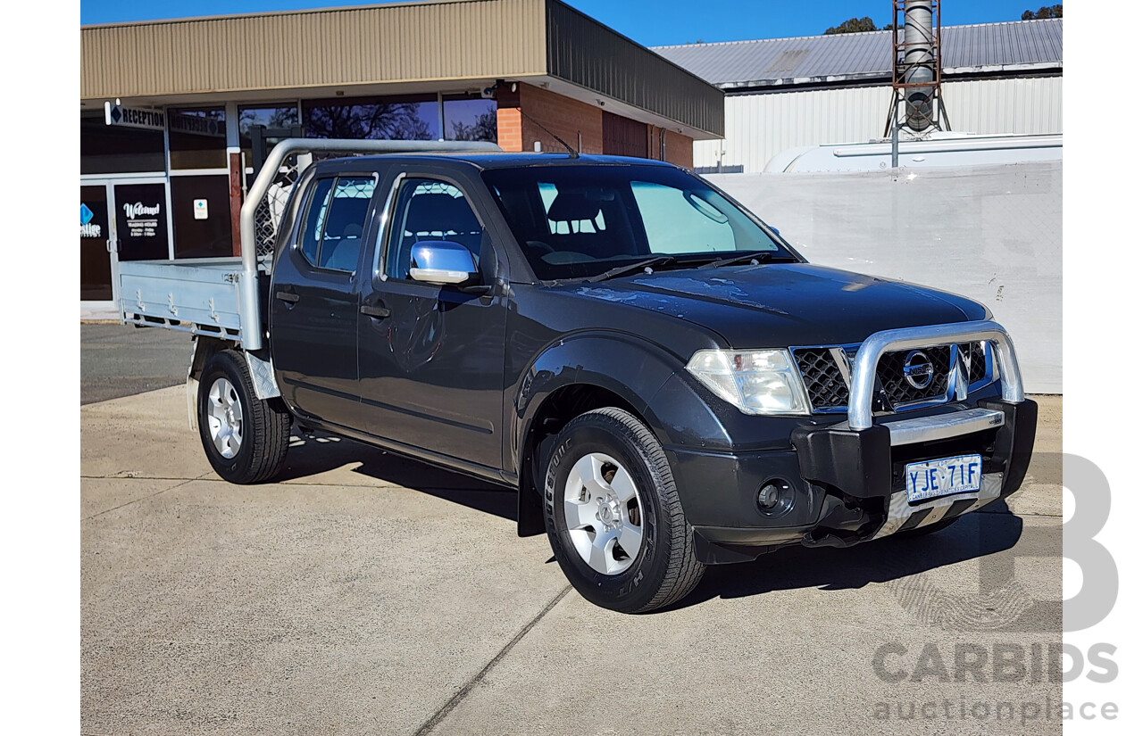 01/2008 Nissan Navara ST-X D40 Dual Cab P/Up Grey 4.0L