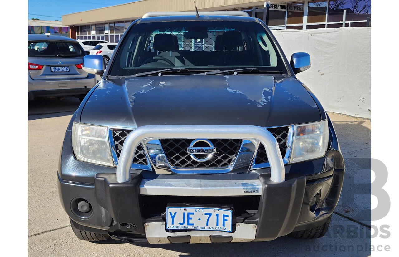 01/2008 Nissan Navara ST-X D40 Dual Cab P/Up Grey 4.0L