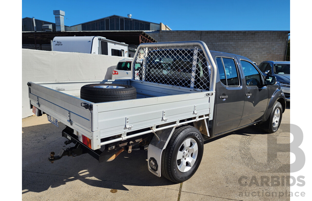 01/2008 Nissan Navara ST-X D40 Dual Cab P/Up Grey 4.0L