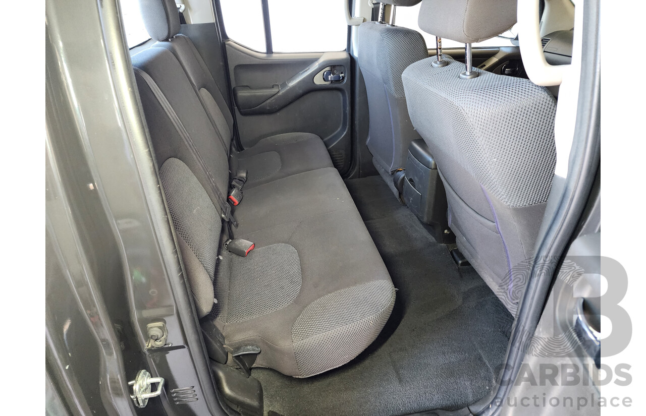 01/2008 Nissan Navara ST-X D40 Dual Cab P/Up Grey 4.0L