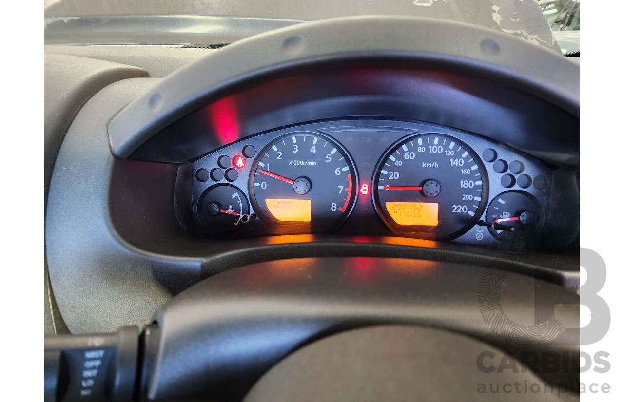 01/2008 Nissan Navara ST-X D40 Dual Cab P/Up Grey 4.0L