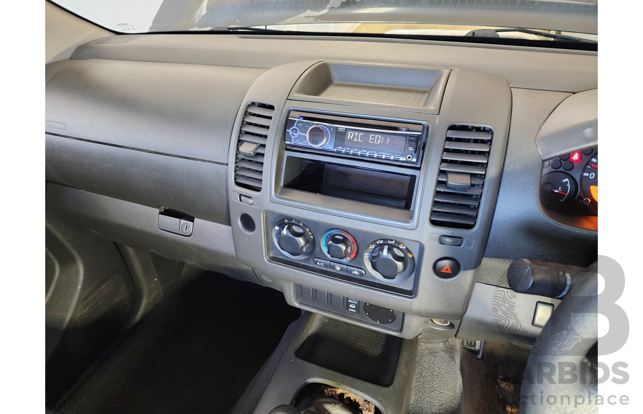 01/2008 Nissan Navara ST-X D40 Dual Cab P/Up Grey 4.0L