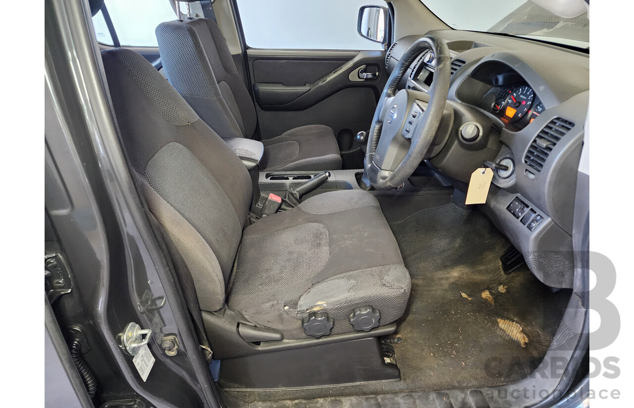 01/2008 Nissan Navara ST-X D40 Dual Cab P/Up Grey 4.0L