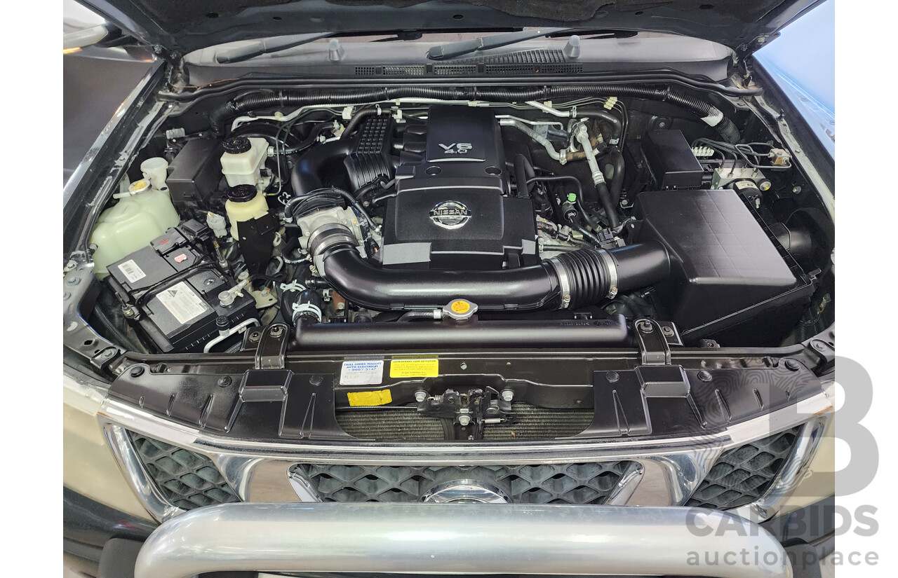01/2008 Nissan Navara ST-X D40 Dual Cab P/Up Grey 4.0L