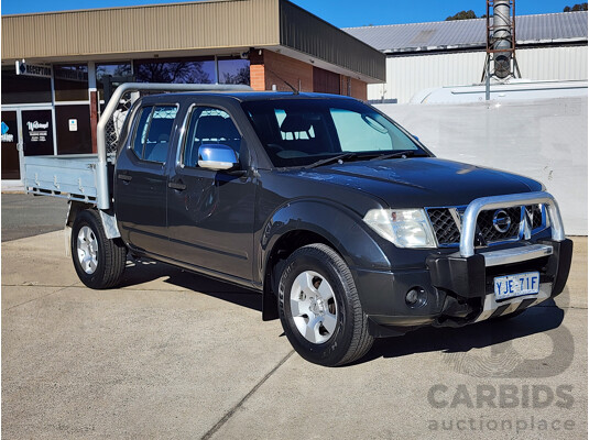 01/2008 Nissan Navara ST-X D40 Dual Cab P/Up Grey 4.0L