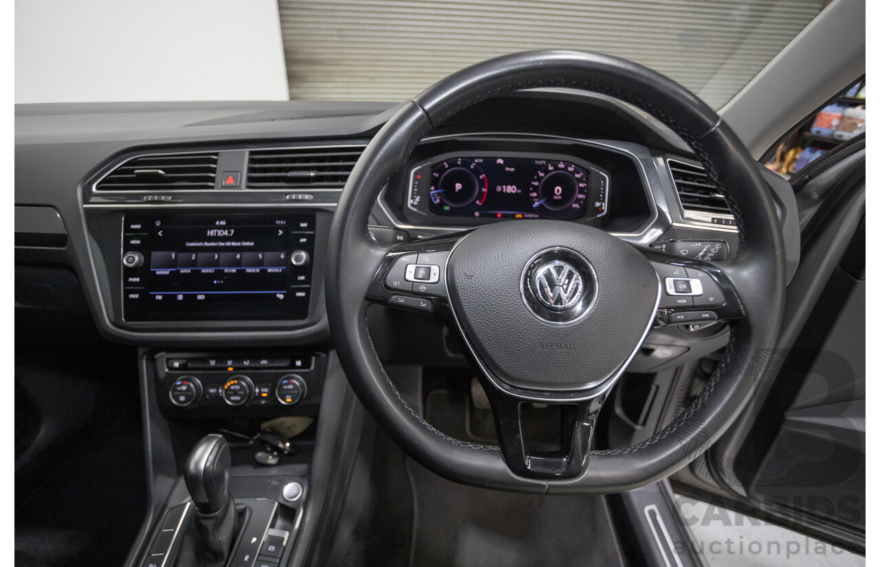 5/2020 Volkswagen Tiguan 110 TSI Comfortline 5NA MY20 4d Wagon Tungsten Silver Metallic Turbo 1.4L