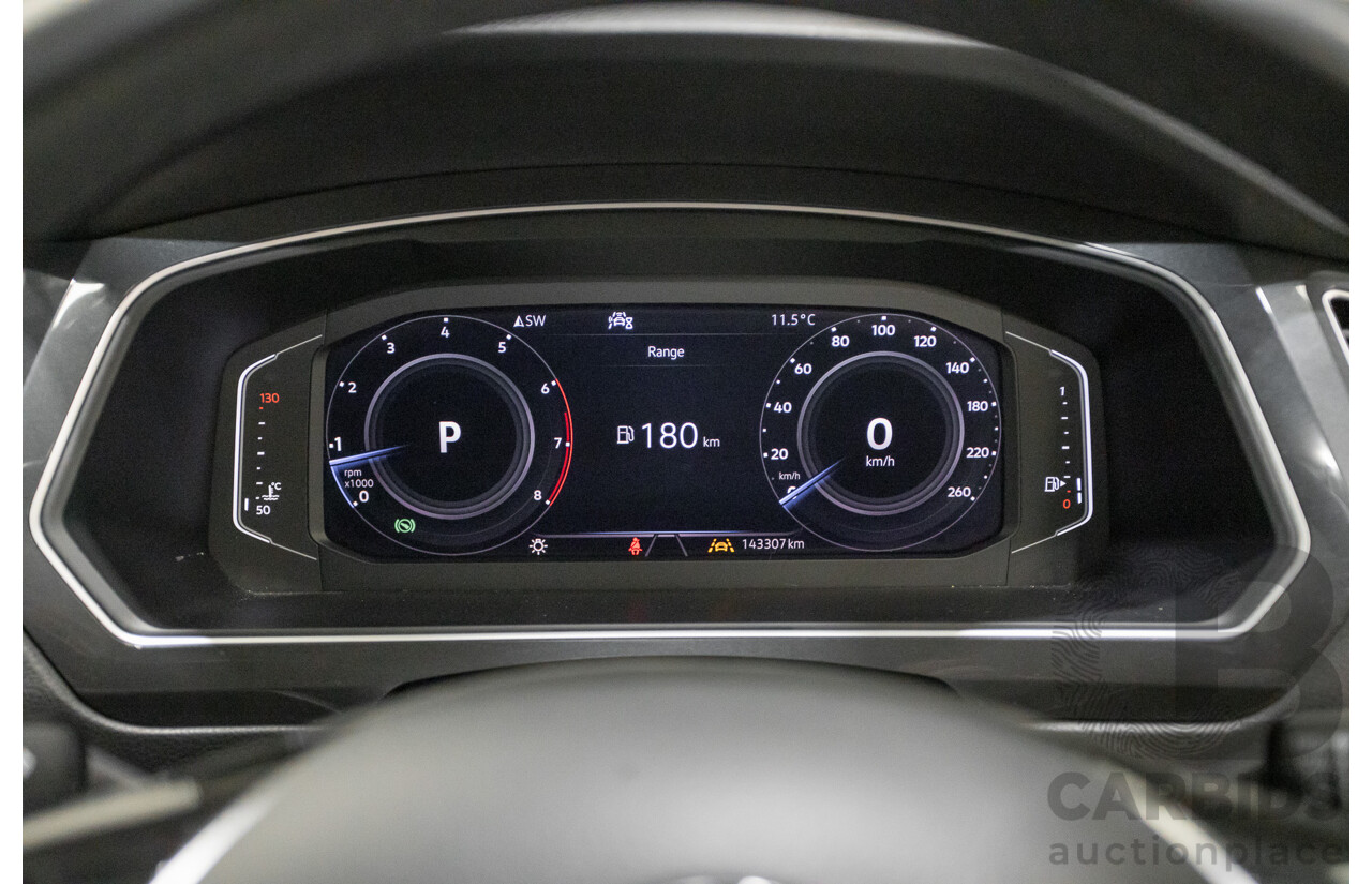 5/2020 Volkswagen Tiguan 110 TSI Comfortline 5NA MY20 4d Wagon Tungsten Silver Metallic Turbo 1.4L