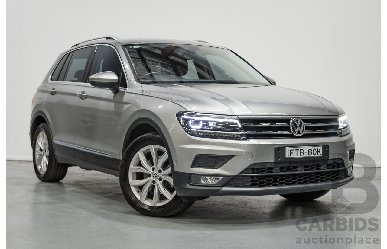 5/2020 Volkswagen Tiguan 110 TSI Comfortline 5NA MY20 4d Wagon Tungsten Silver Metallic Turbo 1.4L