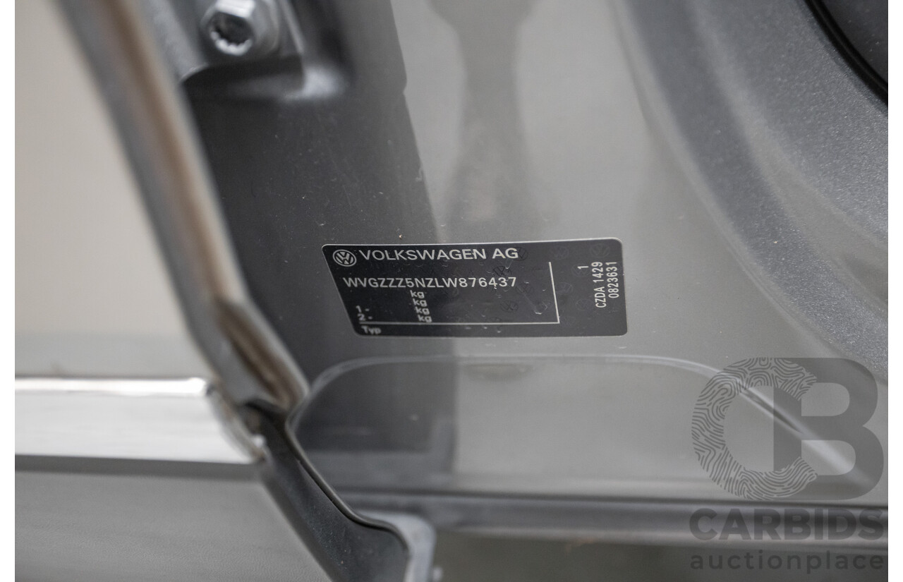 5/2020 Volkswagen Tiguan 110 TSI Comfortline 5NA MY20 4d Wagon Tungsten Silver Metallic Turbo 1.4L