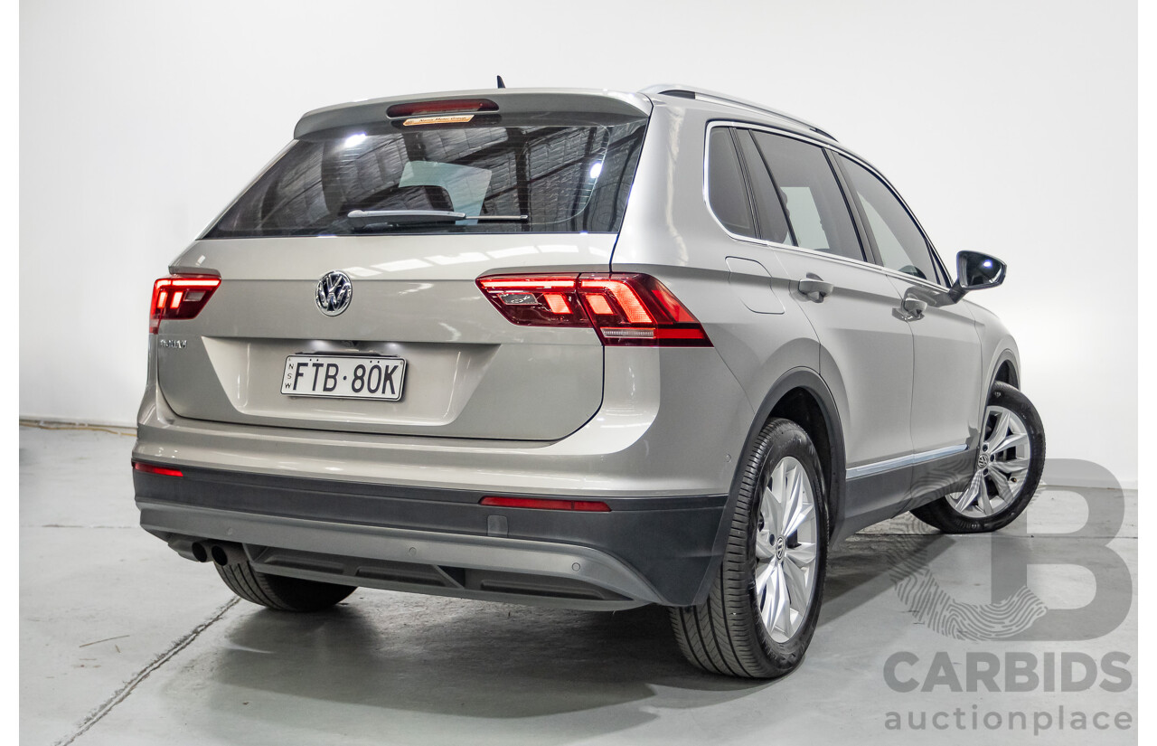 5/2020 Volkswagen Tiguan 110 TSI Comfortline 5NA MY20 4d Wagon Tungsten Silver Metallic Turbo 1.4L