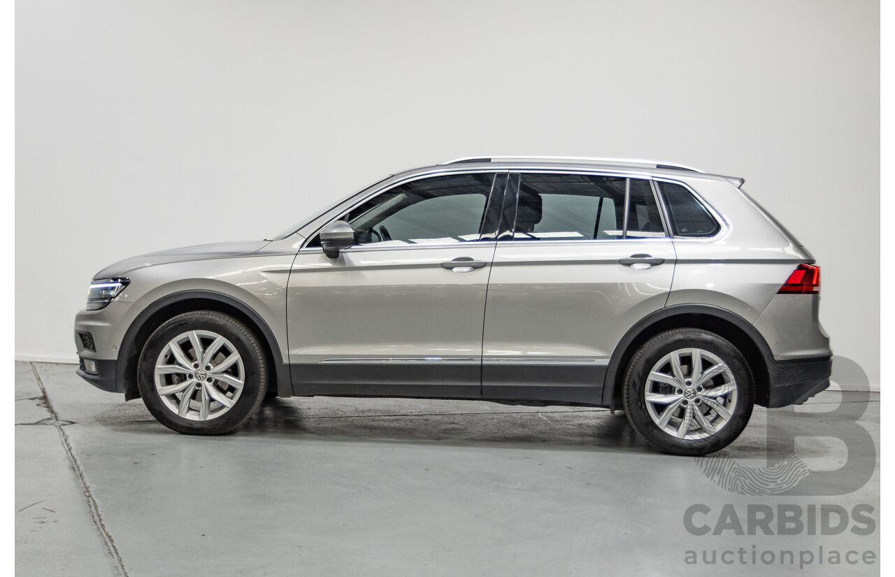 5/2020 Volkswagen Tiguan 110 TSI Comfortline 5NA MY20 4d Wagon Tungsten Silver Metallic Turbo 1.4L