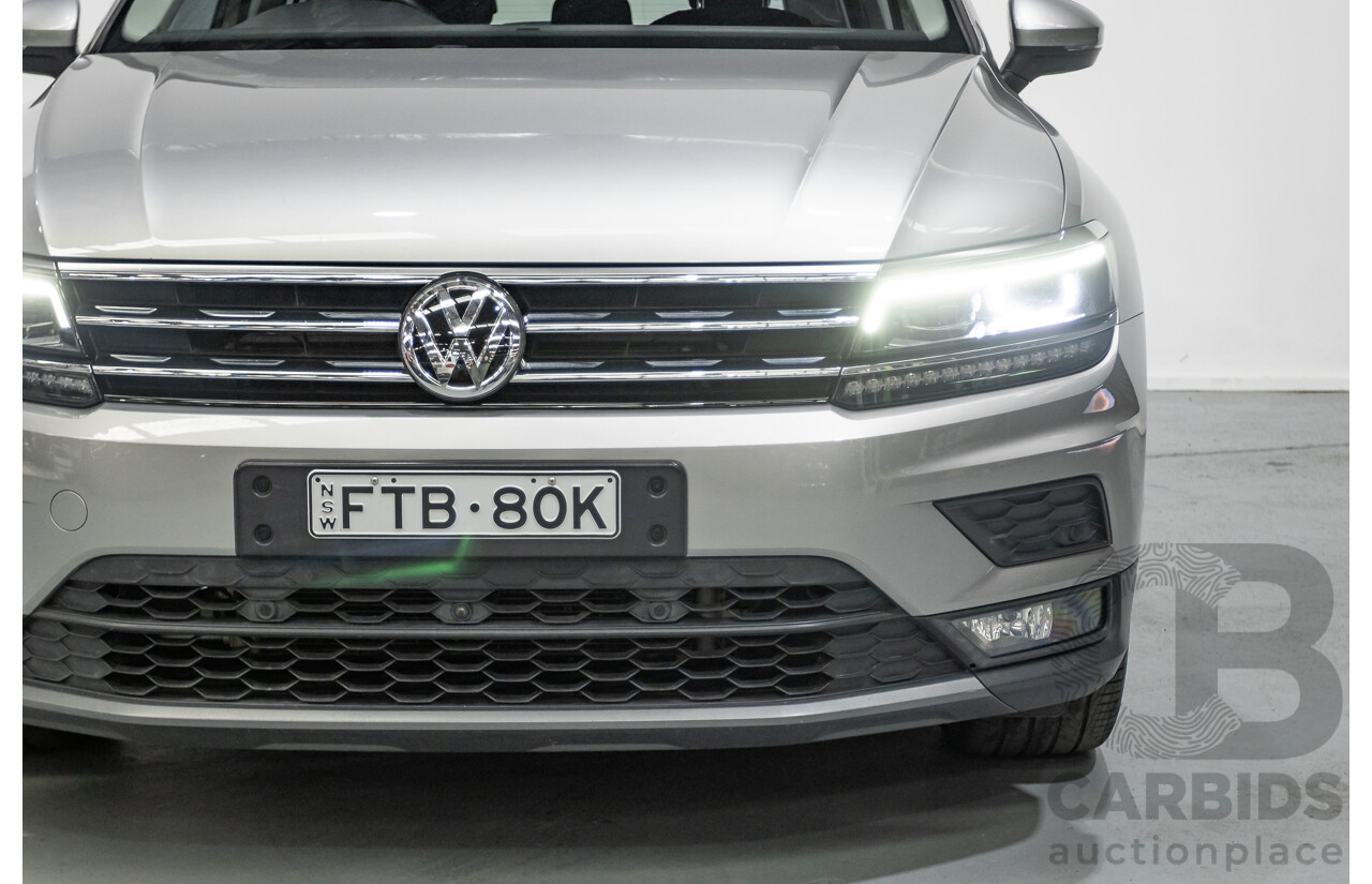 5/2020 Volkswagen Tiguan 110 TSI Comfortline 5NA MY20 4d Wagon Tungsten Silver Metallic Turbo 1.4L