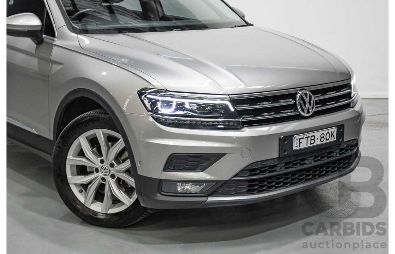 5/2020 Volkswagen Tiguan 110 TSI Comfortline 5NA MY20 4d Wagon Tungsten Silver Metallic Turbo 1.4L
