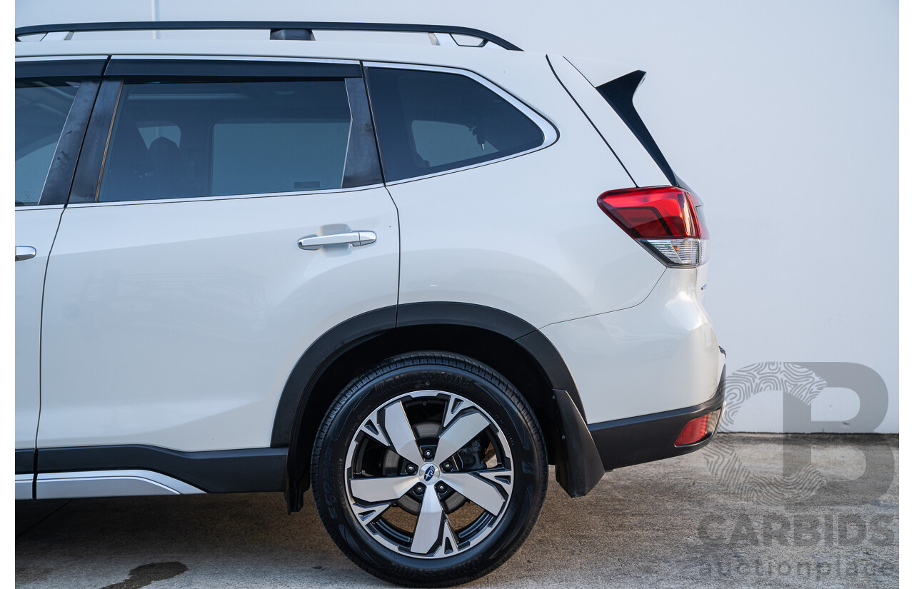 06/2021 Subaru Forester Hybrid S (AWD) S5 MY21 4d Wagon Crystal White 2.0L - 12kw Hybrid