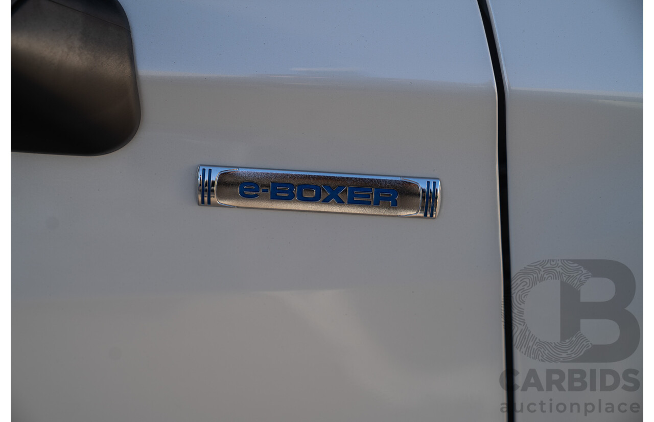 06/2021 Subaru Forester Hybrid S (AWD) S5 MY21 4d Wagon Crystal White 2.0L - 12kw Hybrid