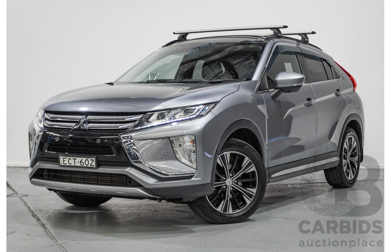 2/2019 Mitsubishi Eclipse Cross Exceed (AWD) YA MY19 4d Wagon Titanium Grey Metallic Turbo 1.5L