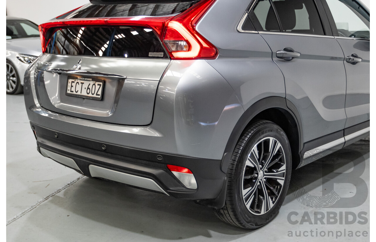 2/2019 Mitsubishi Eclipse Cross Exceed (AWD) YA MY19 4d Wagon Titanium Grey Metallic Turbo 1.5L
